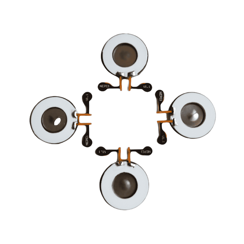 KNN16-140K 무연 메쉬 의료용 흡입 가능한 분무기, 분무 속도 0.30ml/min 중앙 입자 크기 3.5um 납땜 가능 FPC 맞춤형 분무기 디스크